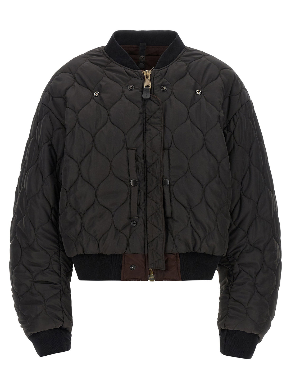 Maison Margiela Ma-1 Reversible Bomber Jacket Brown