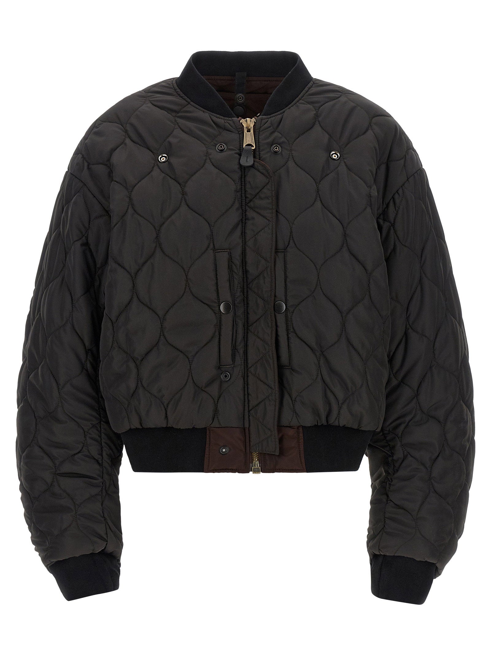 Maison Margiela Ma-1 Reversible Bomber Jacket Brown