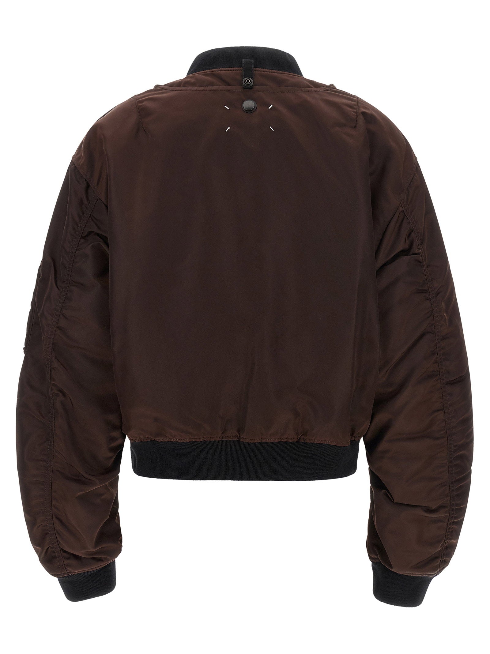 Maison Margiela Ma-1 Reversible Bomber Jacket Brown