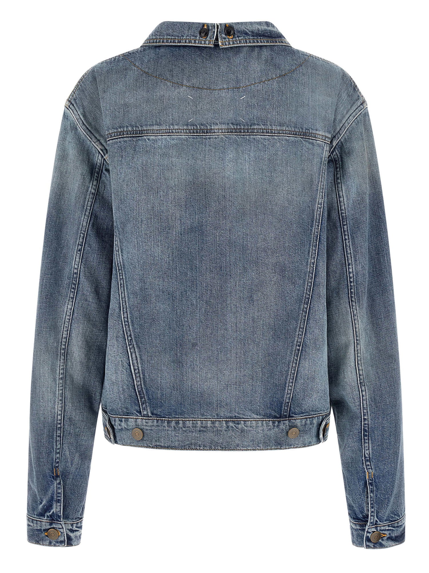 Maison Margiela Folded Collar Jacket Blue