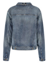 Maison Margiela Folded Collar Jacket Blue