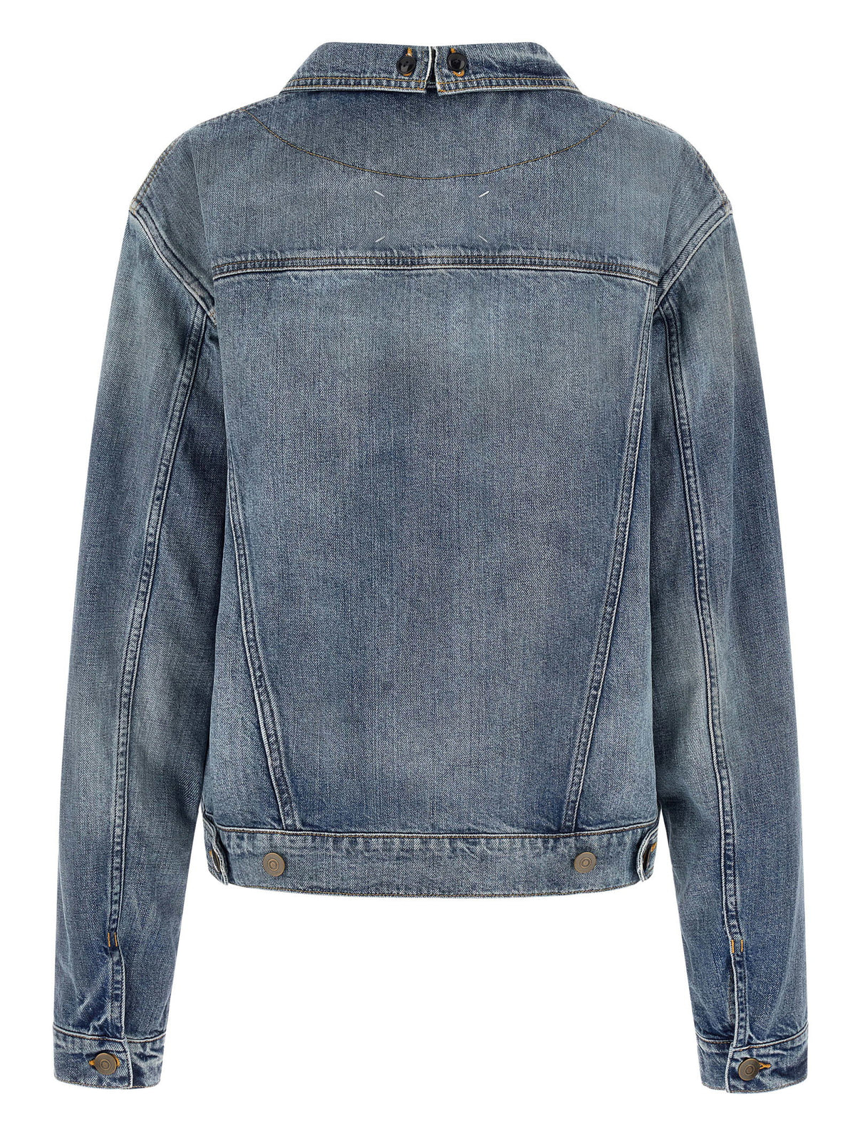 Maison Margiela Folded Collar Jacket Blue