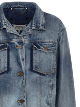 Maison Margiela Folded Collar Jacket Blue