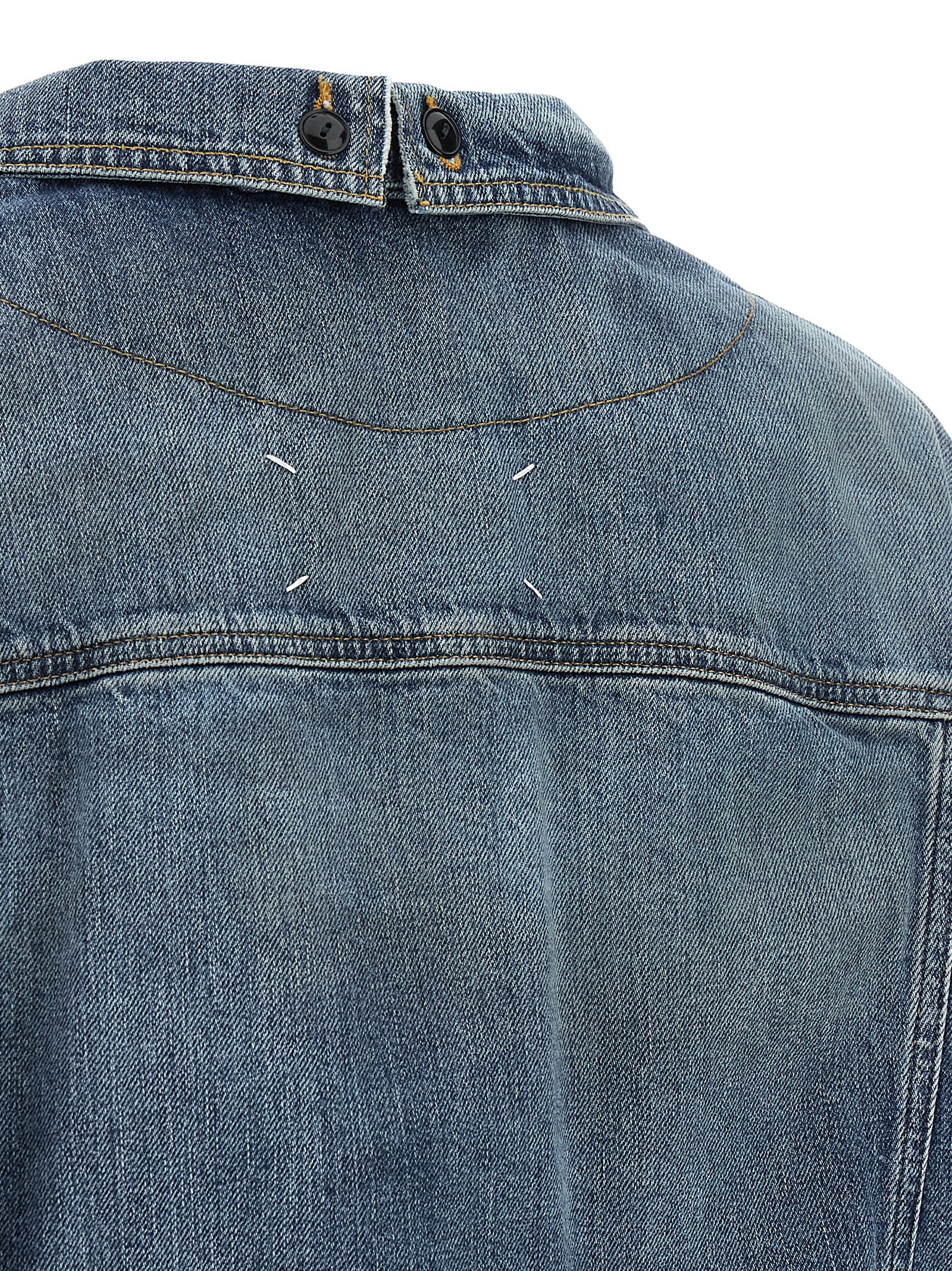Maison Margiela Folded Collar Jacket Blue
