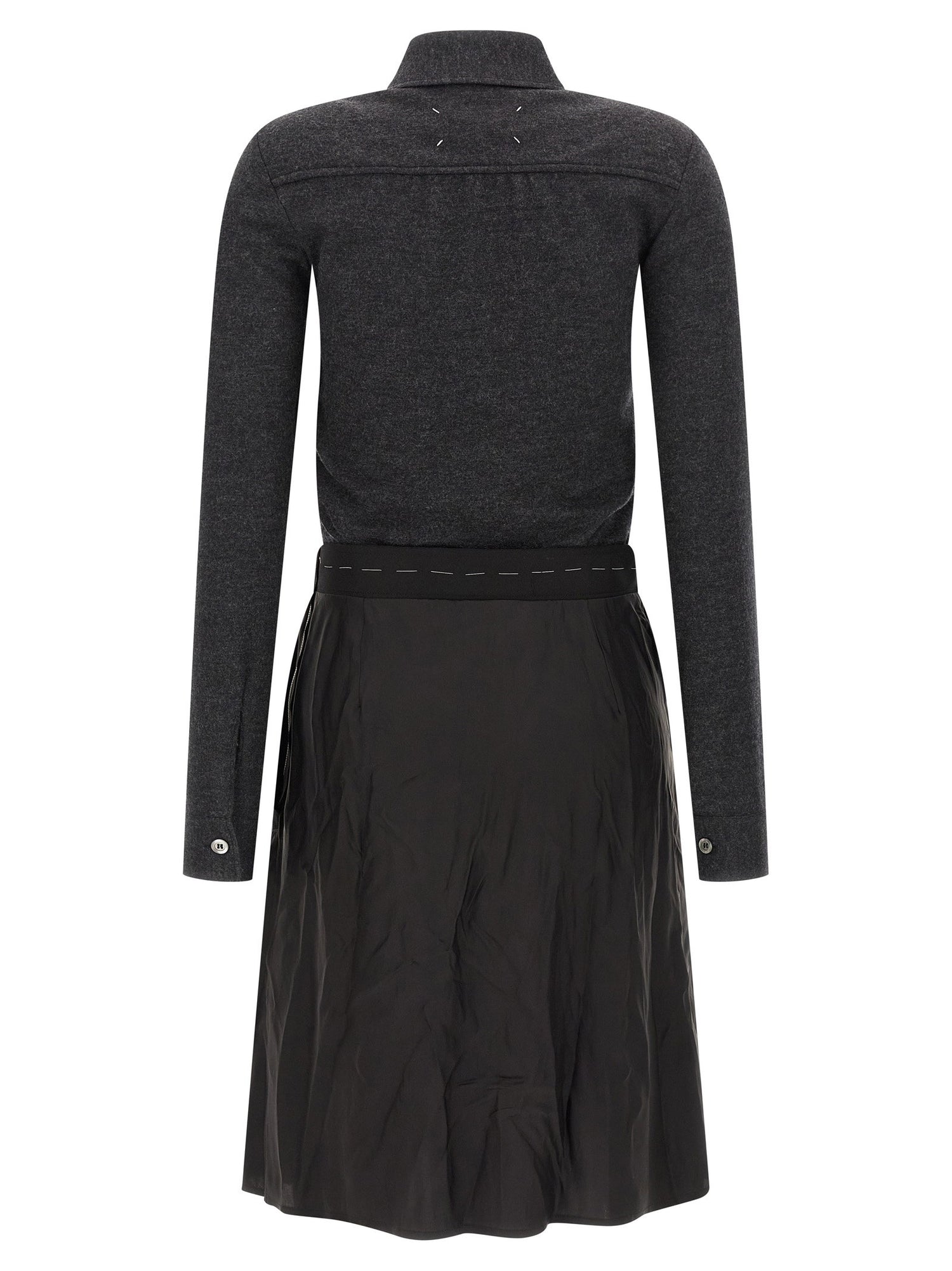 Maison Margiela Shirt Dress Gray