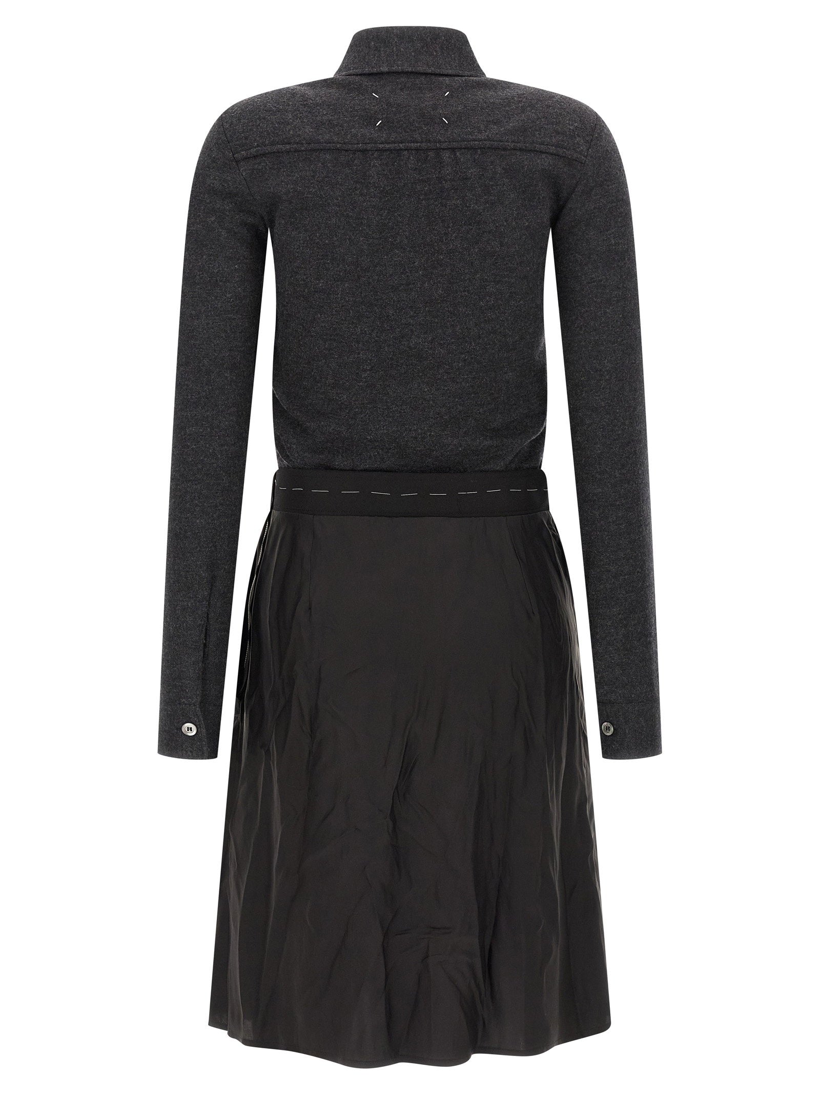 Maison Margiela Shirt Dress Gray