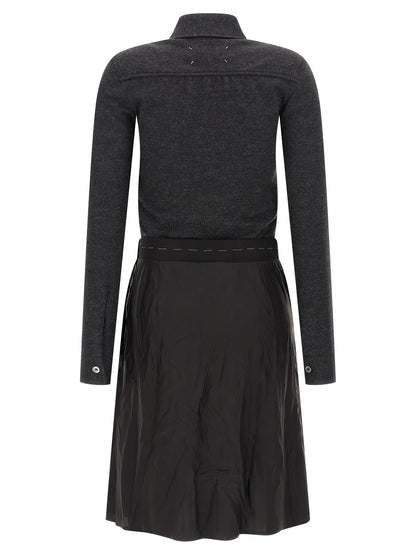 Maison Margiela Shirt Dress Gray