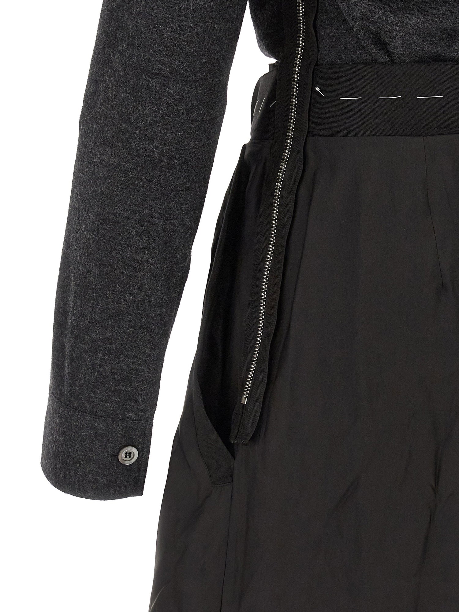Maison Margiela Shirt Dress Gray