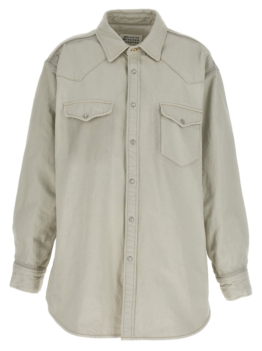 Maison Margiela Padded Overshirt White