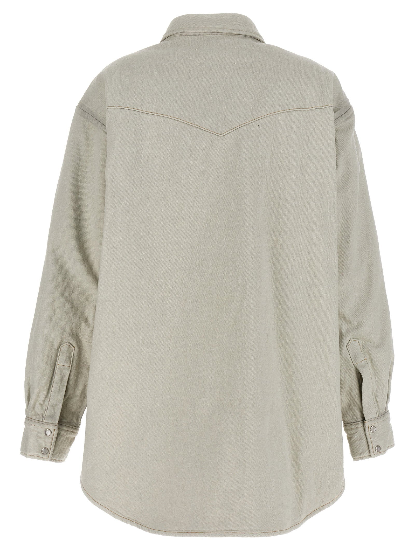 Maison Margiela Padded Overshirt White