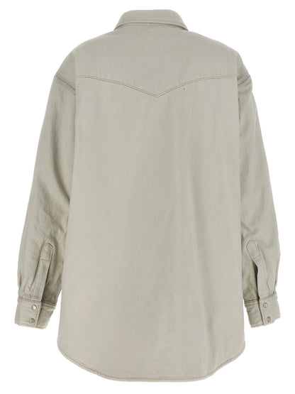Maison Margiela Padded Overshirt White