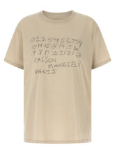 Maison Margiela Printed T-shirt Beige