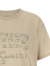 Maison Margiela Printed T-shirt Beige