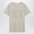 Maison Margiela Numeric Cotton T-Shirt Beige