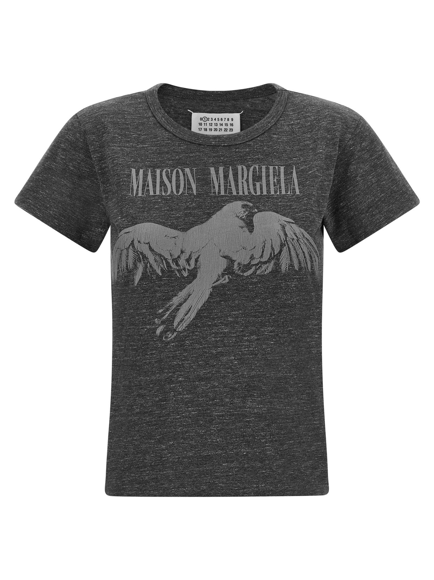 Maison Margiela Graphic Print T-shirt Gray