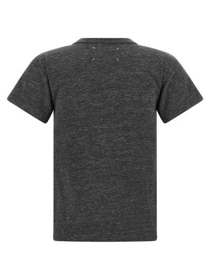 Maison Margiela Graphic Print T-shirt Gray