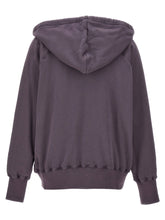 Maison Margiela Logo Reverse Hoodie Purple