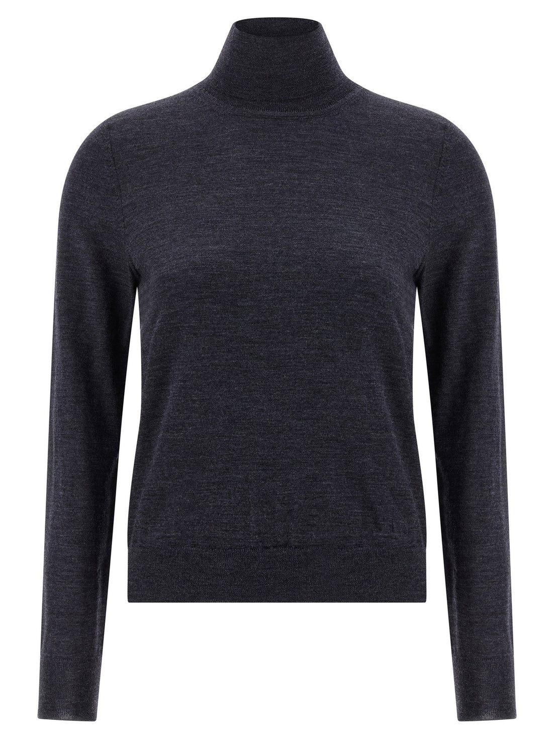Maison Margiela Wool Turtleneck Sweater Blue