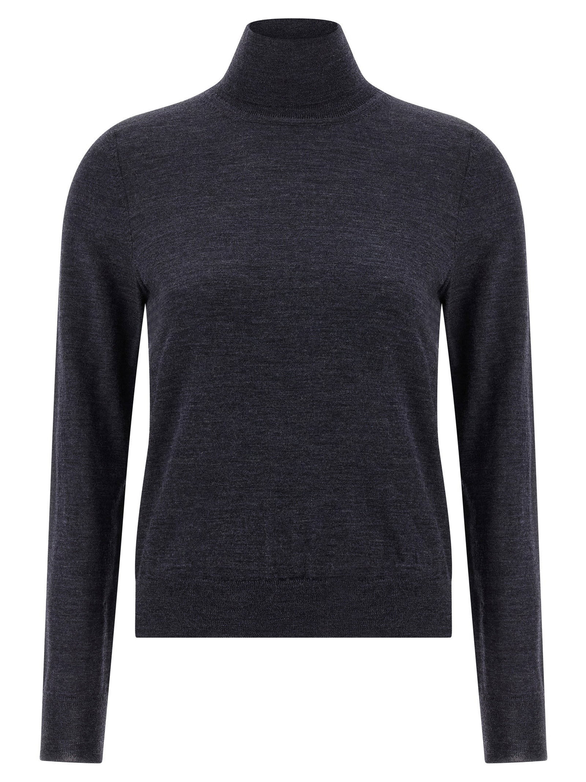 Maison Margiela Wool Turtleneck Sweater Blue