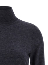 Maison Margiela Wool Turtleneck Sweater Blue