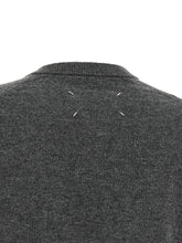 Maison Margiela Twist Wool Sweater Gray
