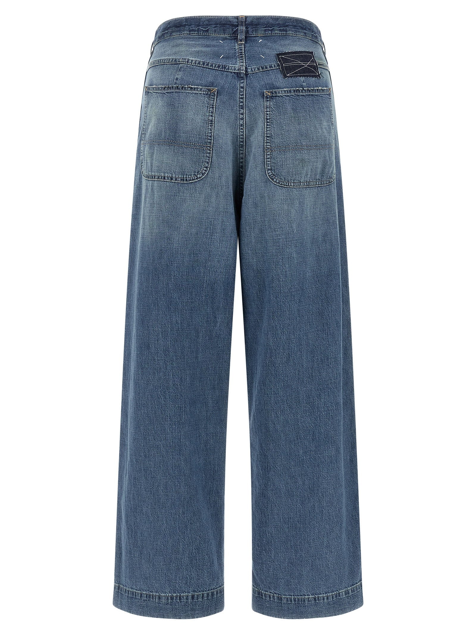 Maison Margiela Four Stitches Jeans Blue