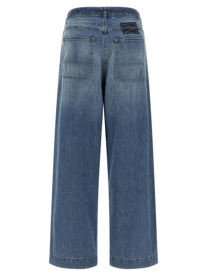 Maison Margiela Four Stitches Jeans Blue