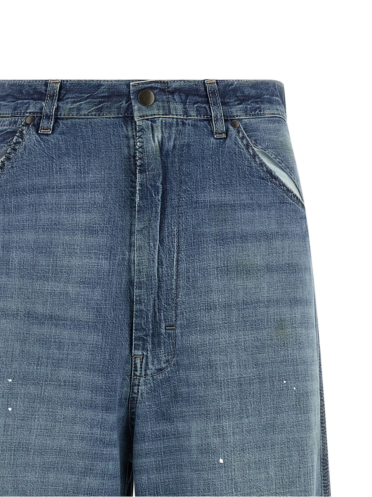 Maison Margiela Four Stitches Jeans Blue