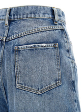 Maison Margiela Cut-out Jeans Light Blue