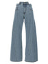 Maison Margiela Jeans Asymmetrical Waist Light blue