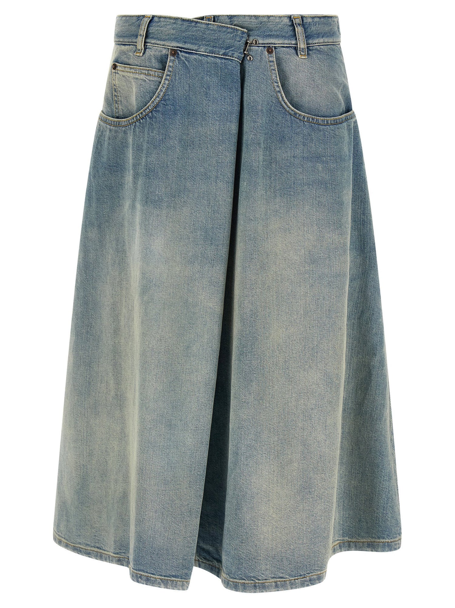 Maison Margiela Wrap Skirt Light blue