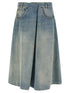 Maison Margiela Wrap Skirt Light blue