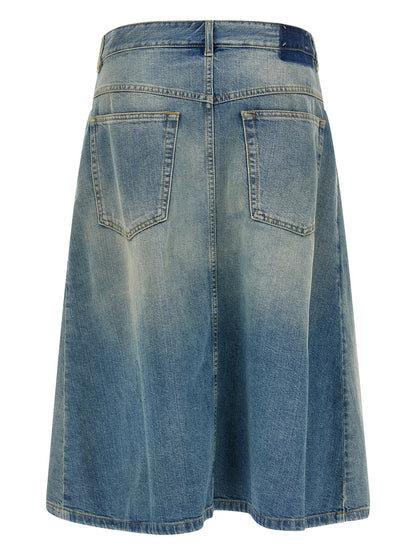 Maison Margiela Wrap Skirt Light blue