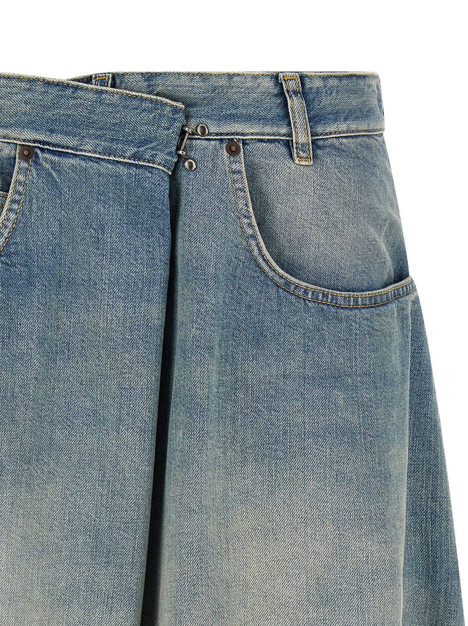 Maison Margiela Wrap Skirt Light blue