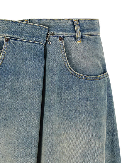 Maison Margiela Wrap Skirt Light blue