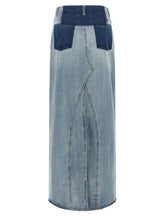 Maison Margiela Denim Skirt Light blue