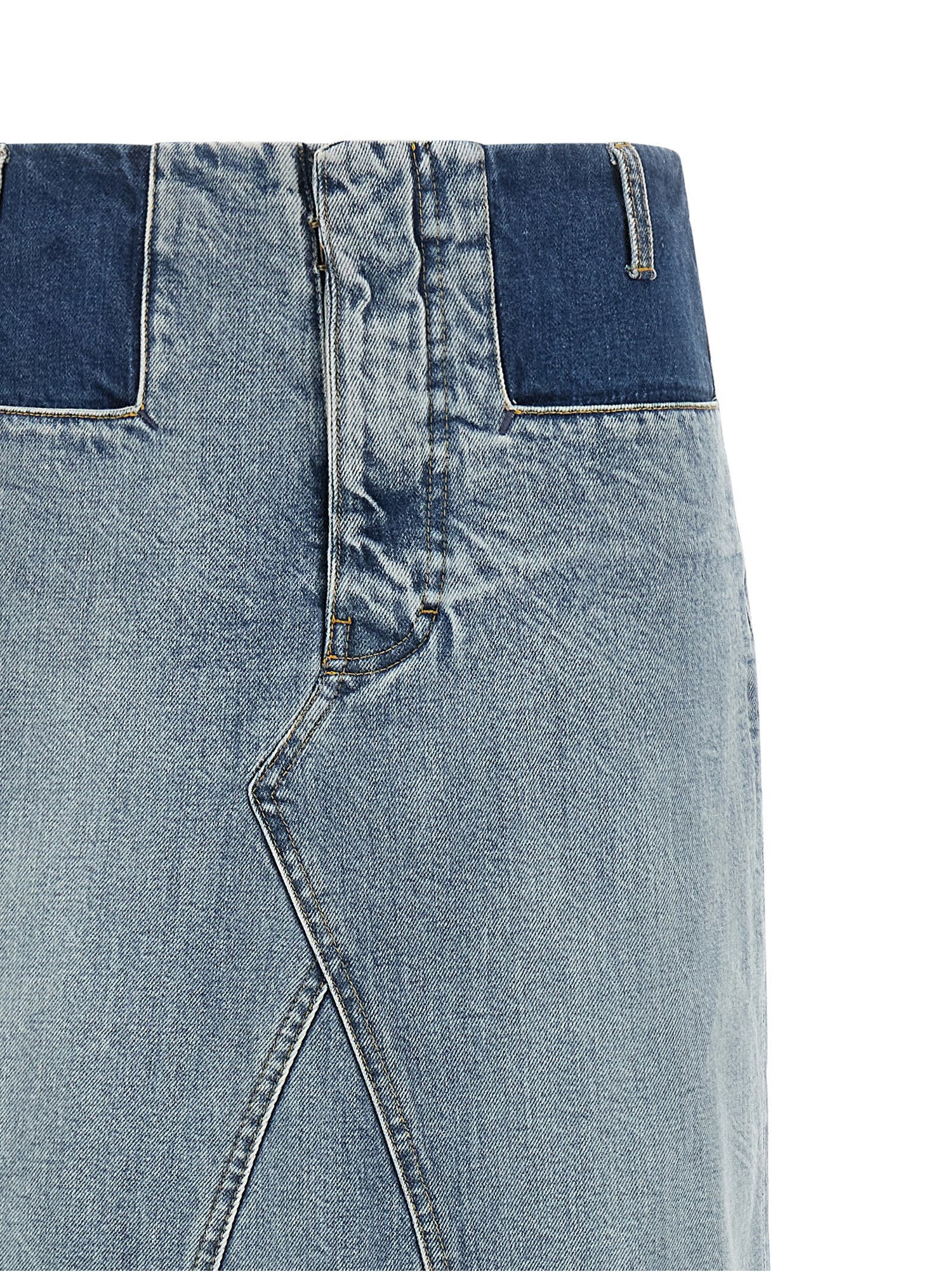 Maison Margiela Denim Skirt Light blue