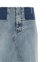 Maison Margiela Denim Skirt Light blue