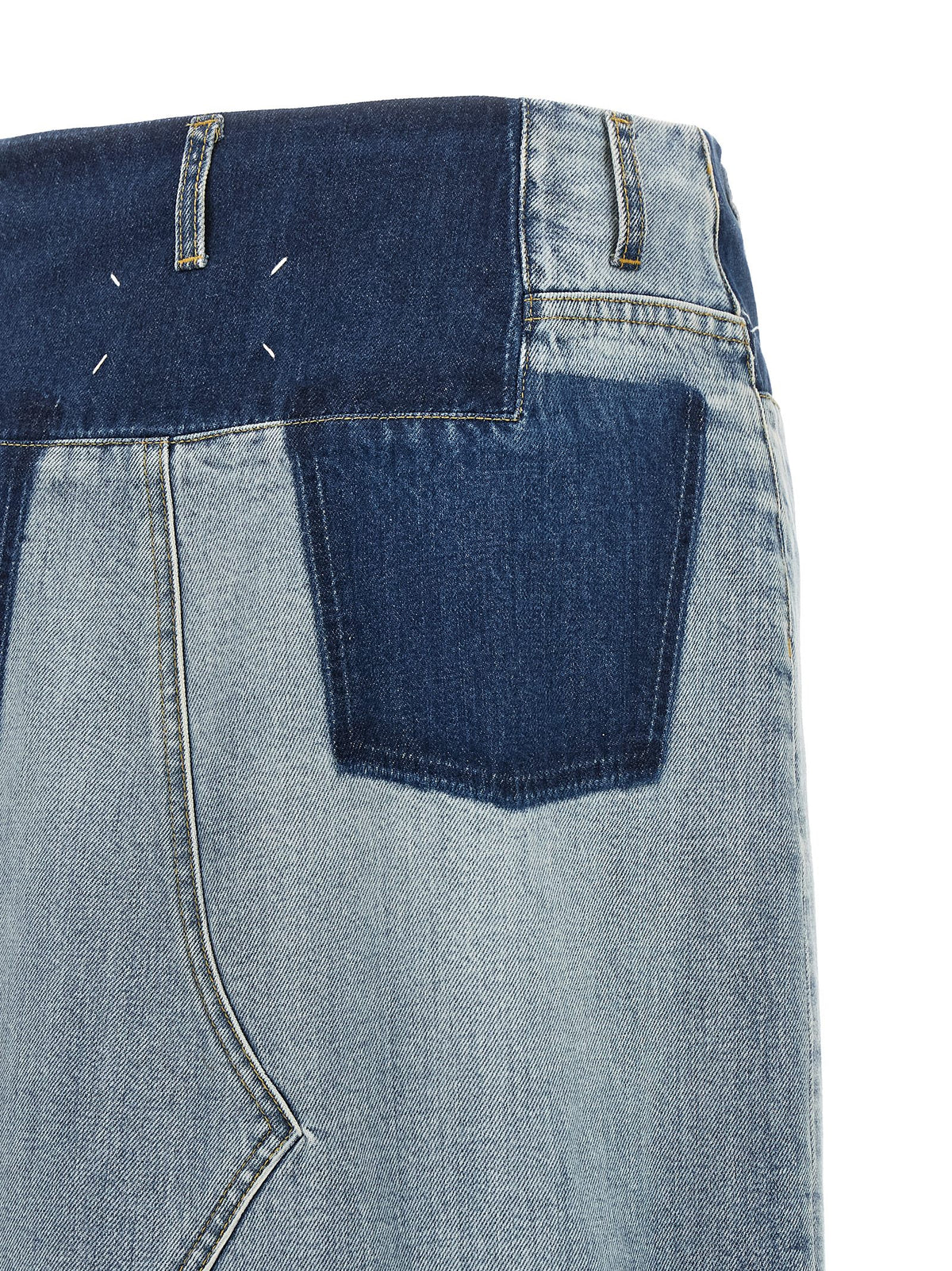 Maison Margiela Denim Skirt Light blue