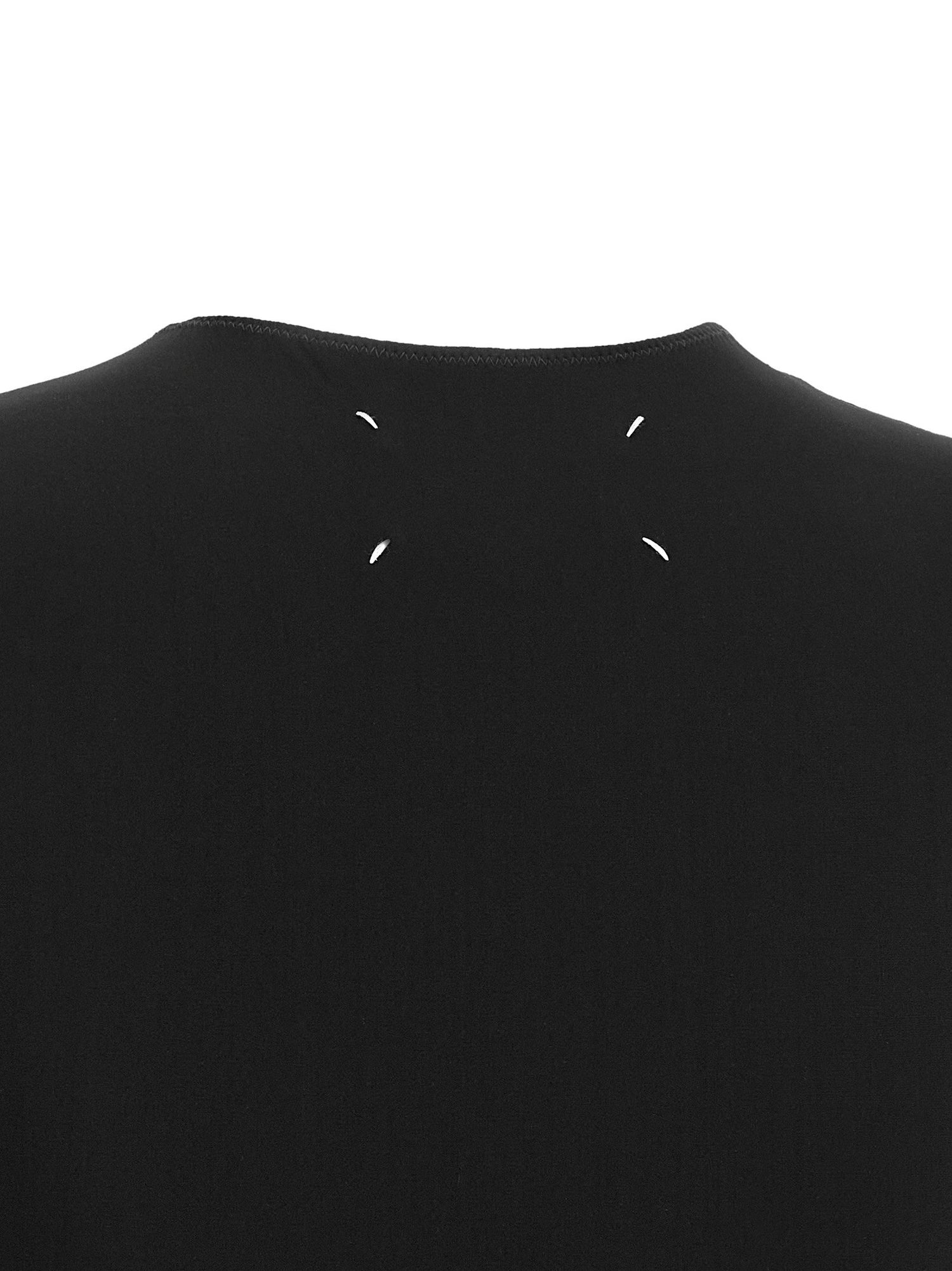 Maison Margiela Long Sleeves Crew Neck Bodysuit Black