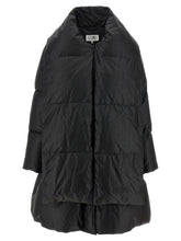 Mm6 Maison Margiela Scarf Down Jacket Black  