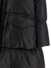 Mm6 Maison Margiela Scarf Down Jacket Black  