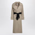 MM6 Maison Margiela Cotton Twill Trench Coat Beige