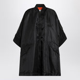 MM6 Maison Margiela Nylon Padded Cape Black black