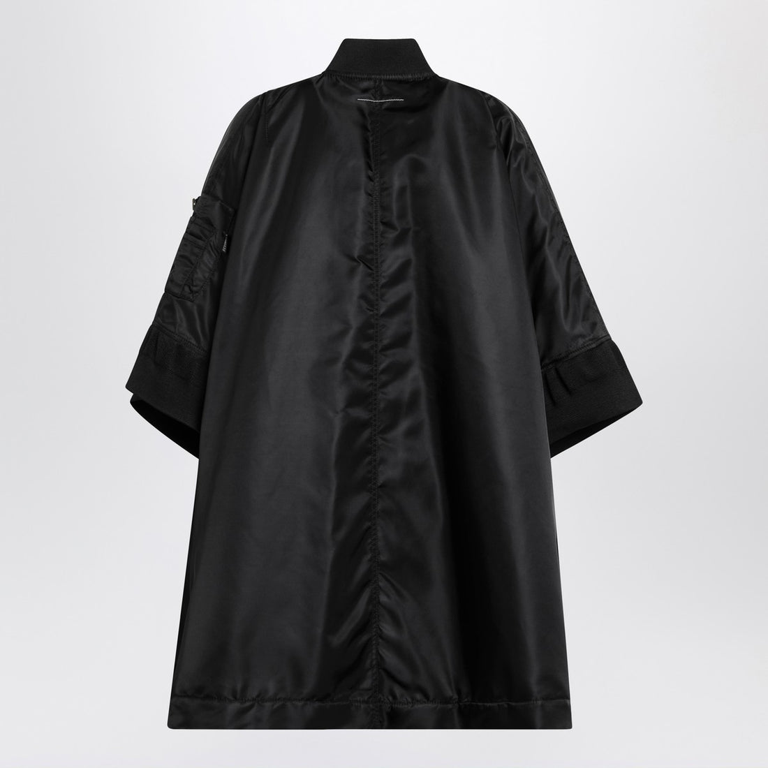 MM6 Maison Margiela Nylon Padded Cape Black black