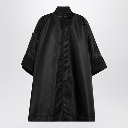 MM6 Maison Margiela Nylon Padded Cape Black black