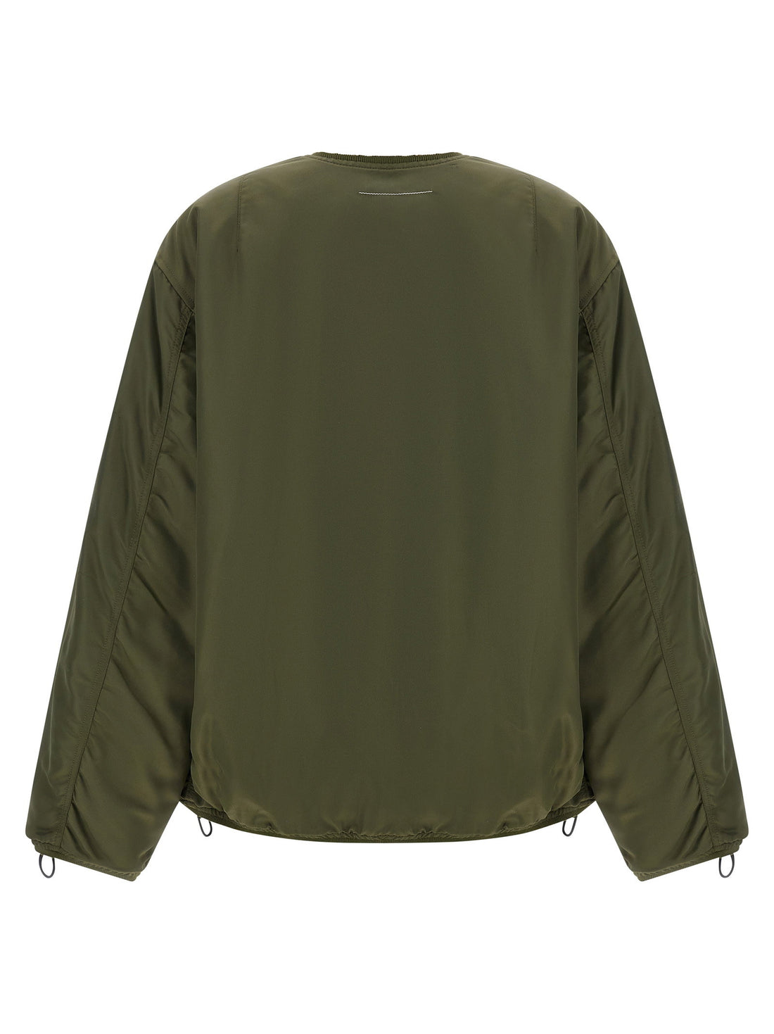 Mm6 Maison Margiela Sculptural Hem Jacket Green