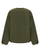 Mm6 Maison Margiela Sculptural Hem Jacket Green