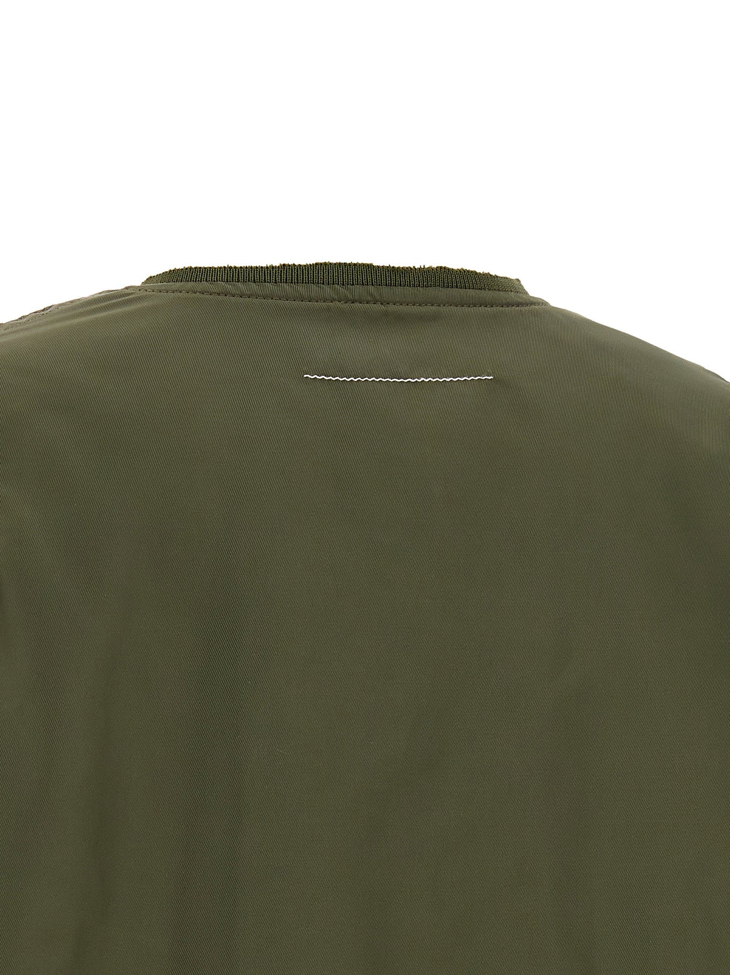 Mm6 Maison Margiela Sculptural Hem Jacket Green