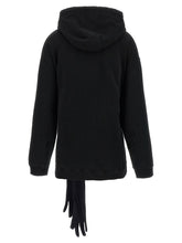 Mm6 Maison Margiela Hoodie Dress With Gloves Black